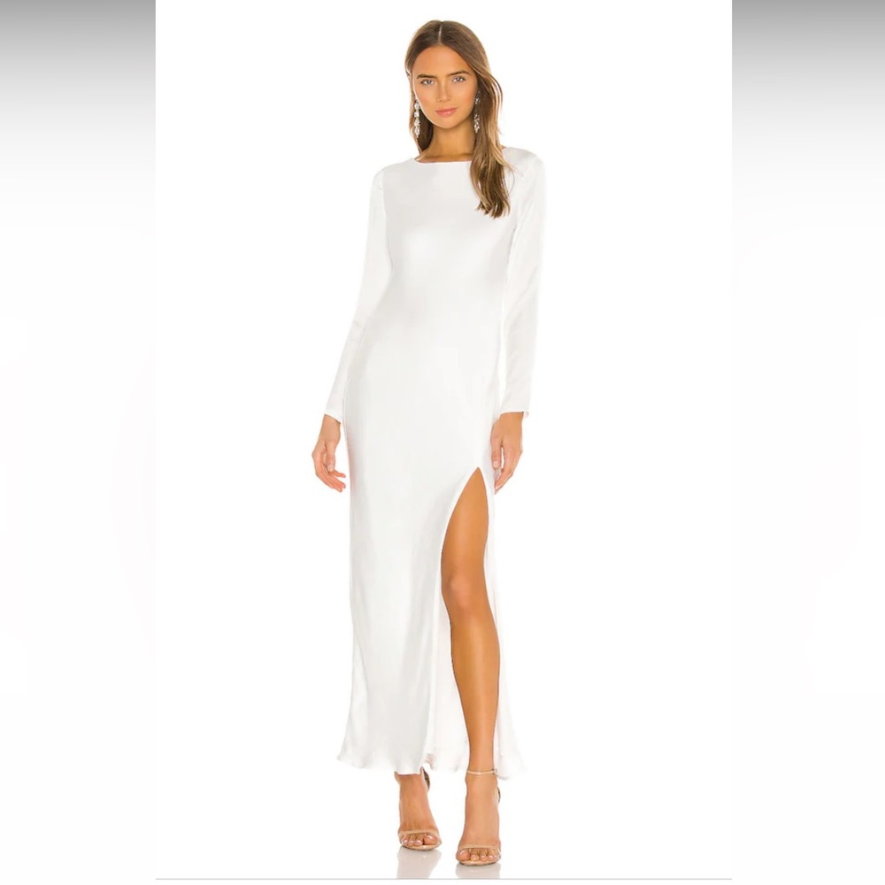 BARDOT River Bias Dress in Orchid